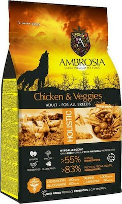 Ambrosia Chicken & Veggies Adult All Breeds - 12Kg