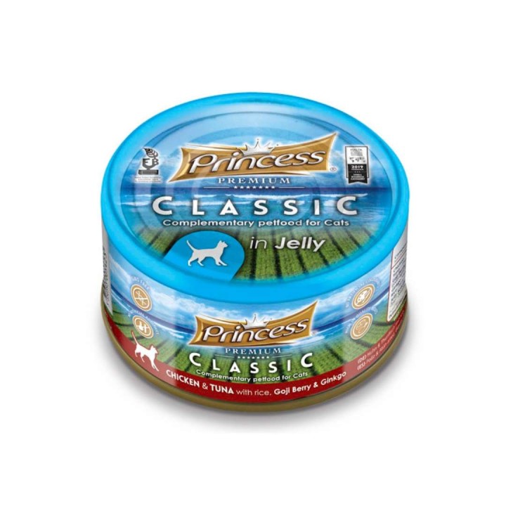 Princess Premium Classic Chicken Tuna With Goji Berry Ginkgo - 170G