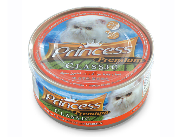 Princess Premium Classic Chicken And Tuna With Rice And Crabstick 170g