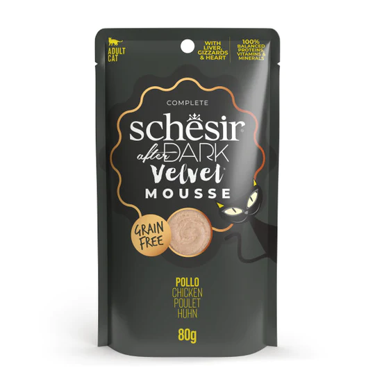 Schesir After Dark Chicken In Mousse In Pouch 80G