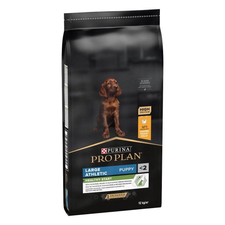 Pro Plan Large Athletic Puppy Dry Dog Food Chicken 12Kg - 12Kg
