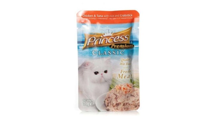 Princess P.P. Chicken Tuna With Rice Crabstick - 70G