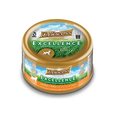 Princess Premium Excellence Chicken Tuna With Rice Pumpkin - 70G