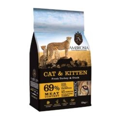Ambrosia Grain Free Cat & Kitten Fresh Turkey & Chicken - 5Kg