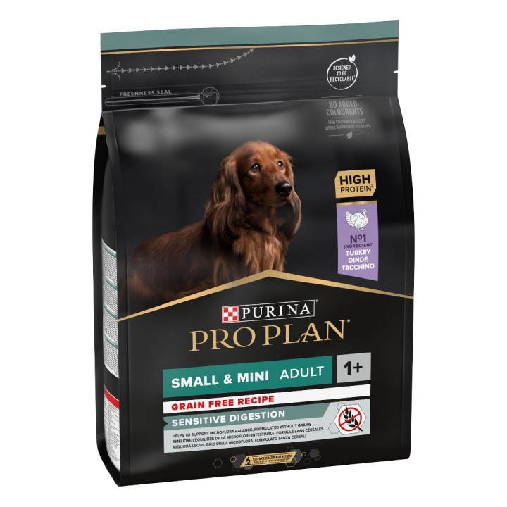 Pro Plan Adult Small Turkey Grain Free - 2.5Kg