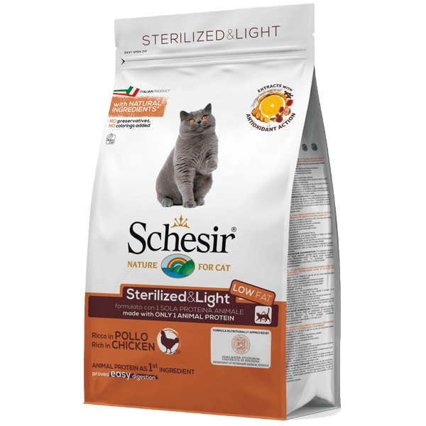 Schesir Sterilized And Light 10Kg - 10Kg