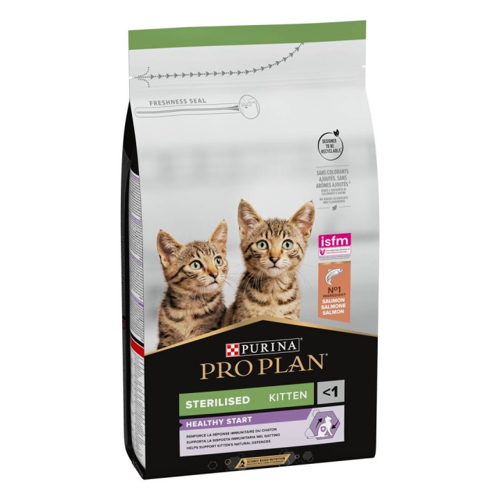 Pro Plan Sterilised Kitten Optistart With Salmon - 1.5Kg
