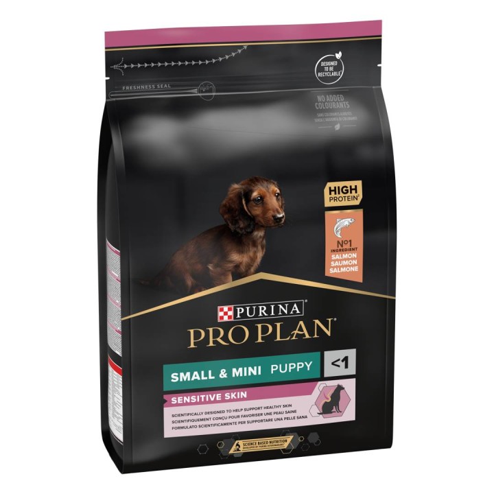 Pro Plan Puppy Sensitive Small And Mini Salmon 3Kg - 3Kg