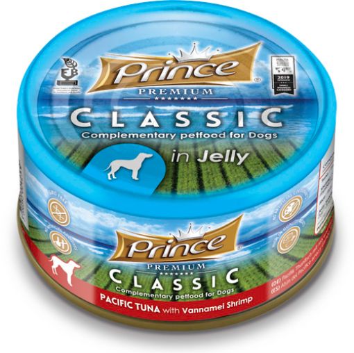 Prince Premium Classic Chicken Tuna With Vannamei Shrimp - 170G