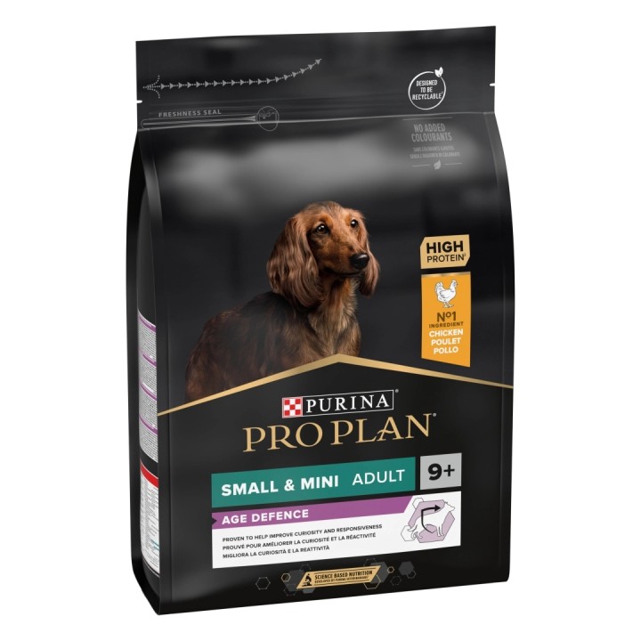 Pro Plan Small And Mini Adult 9+ Chicken 3Kg - 3Kg