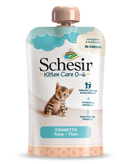 Schesir Kitten Tuna In Cream - 150G