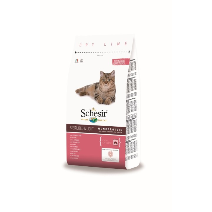 Schesir Sterilised And Light Ham 1.5Kg - 1.5Kg