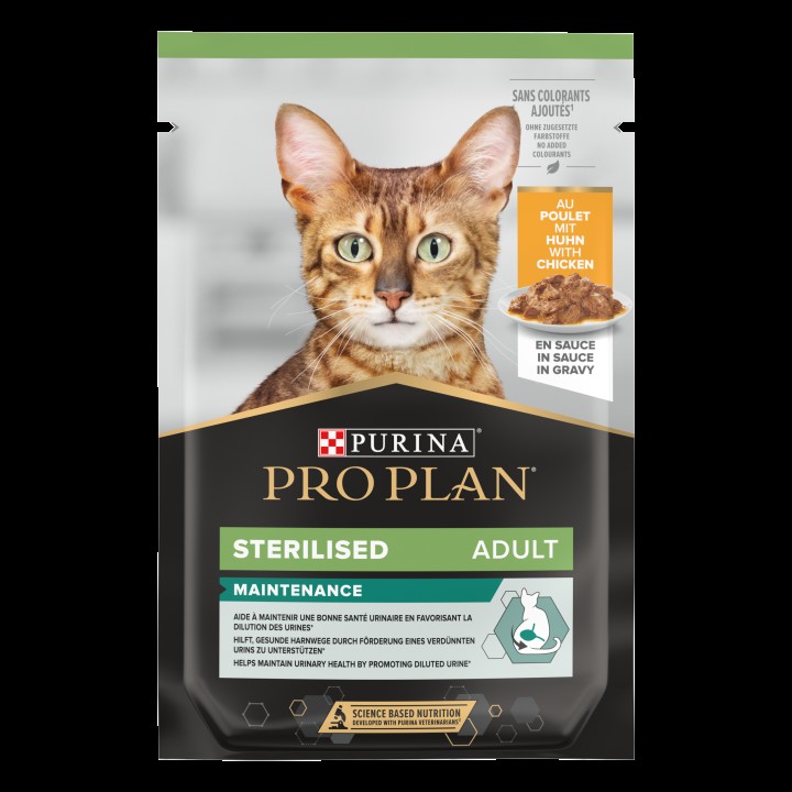 Pro Plan Cat Food Beef In Gravy 85G