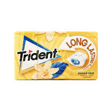 TRIDENT LONG LASTING FLAVOUR VANILLA MINT SUGAR FREE