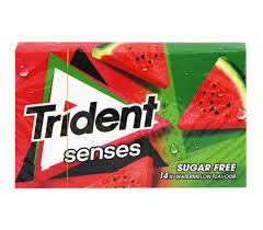 TRIDENT SENSES WATERMELON SUGAR FREE
