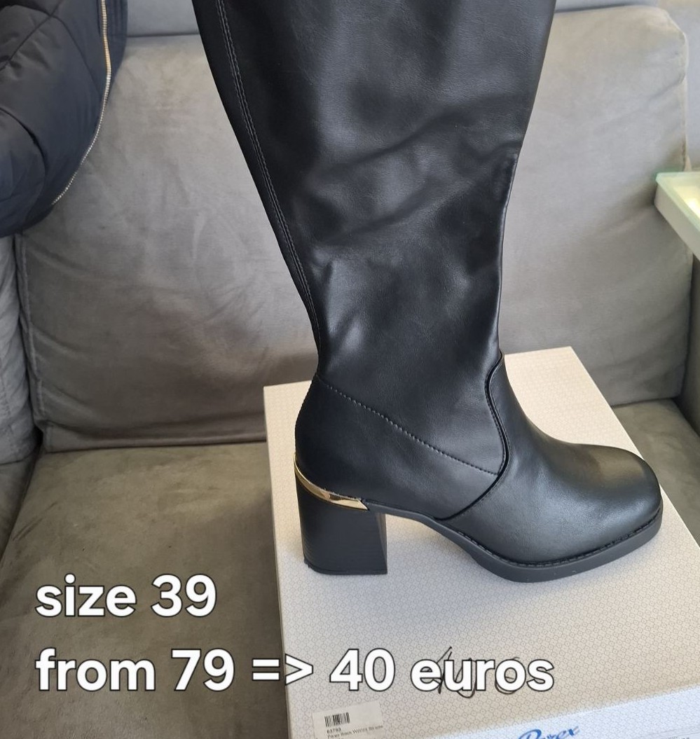 Parex Black W2024 10230002 size 39