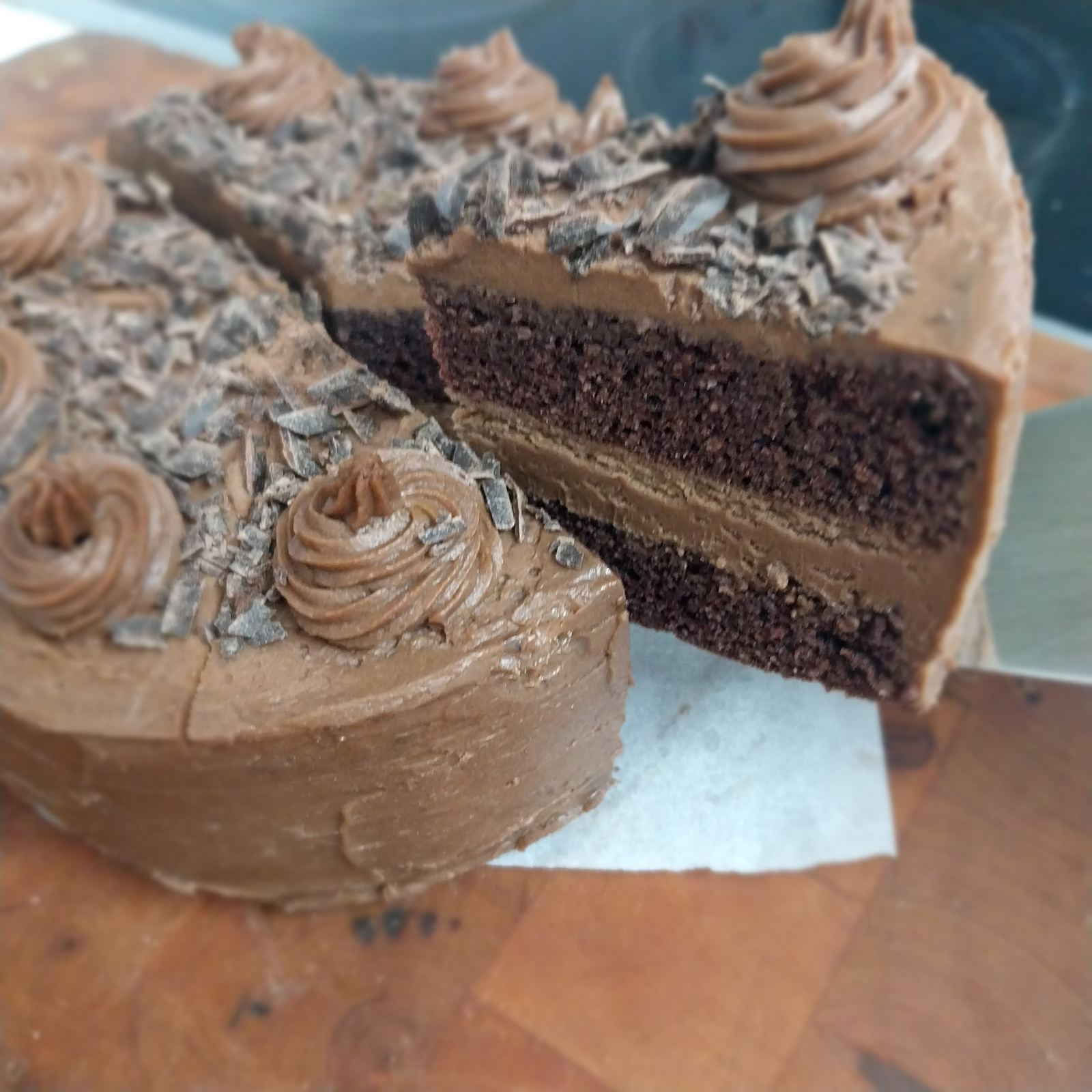 Keto Almond Chocolate Cake