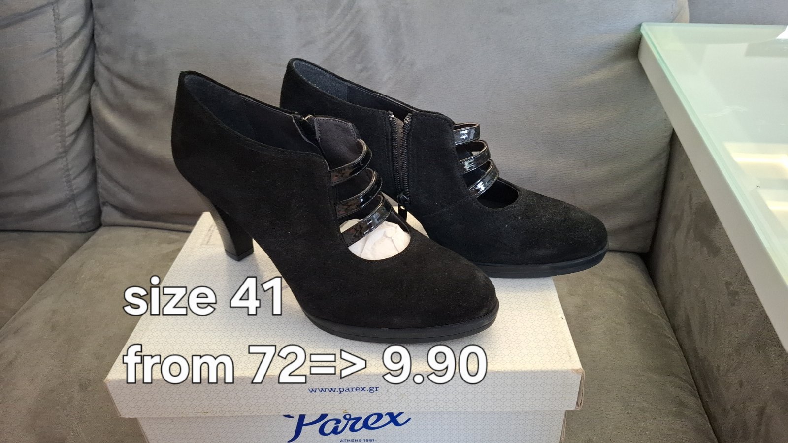 Parex Black Winter 10620018 Size 41