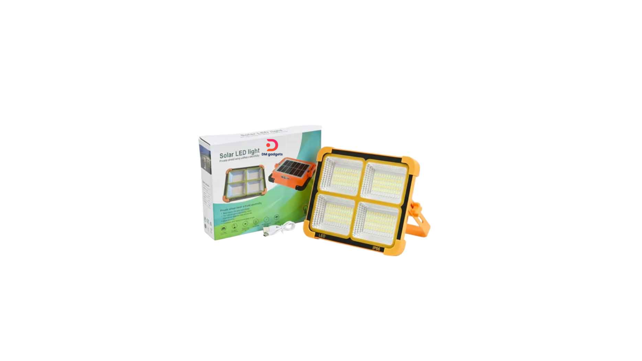 406AD#DM®Solar LED Floodlight with Panel IP66 – Yellow