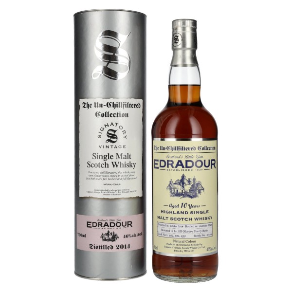 SIGNATORY VINTAGE EDRADOUR 2015 70CL