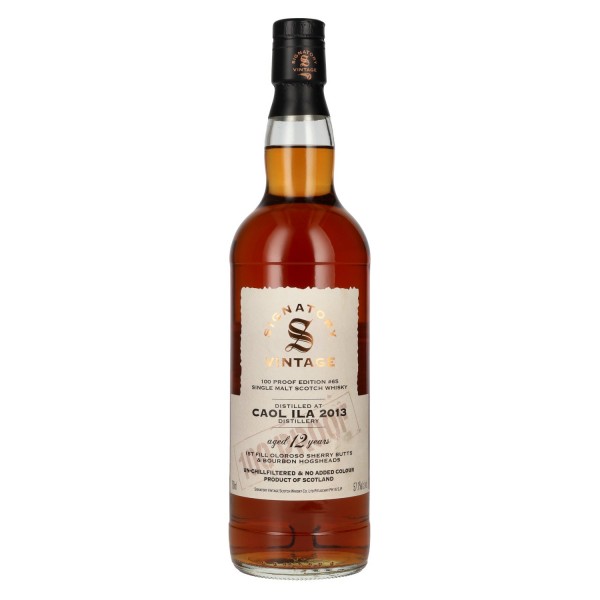 SIGNATORY VINTAGE CAOL ILA 12 YEARS 70CL