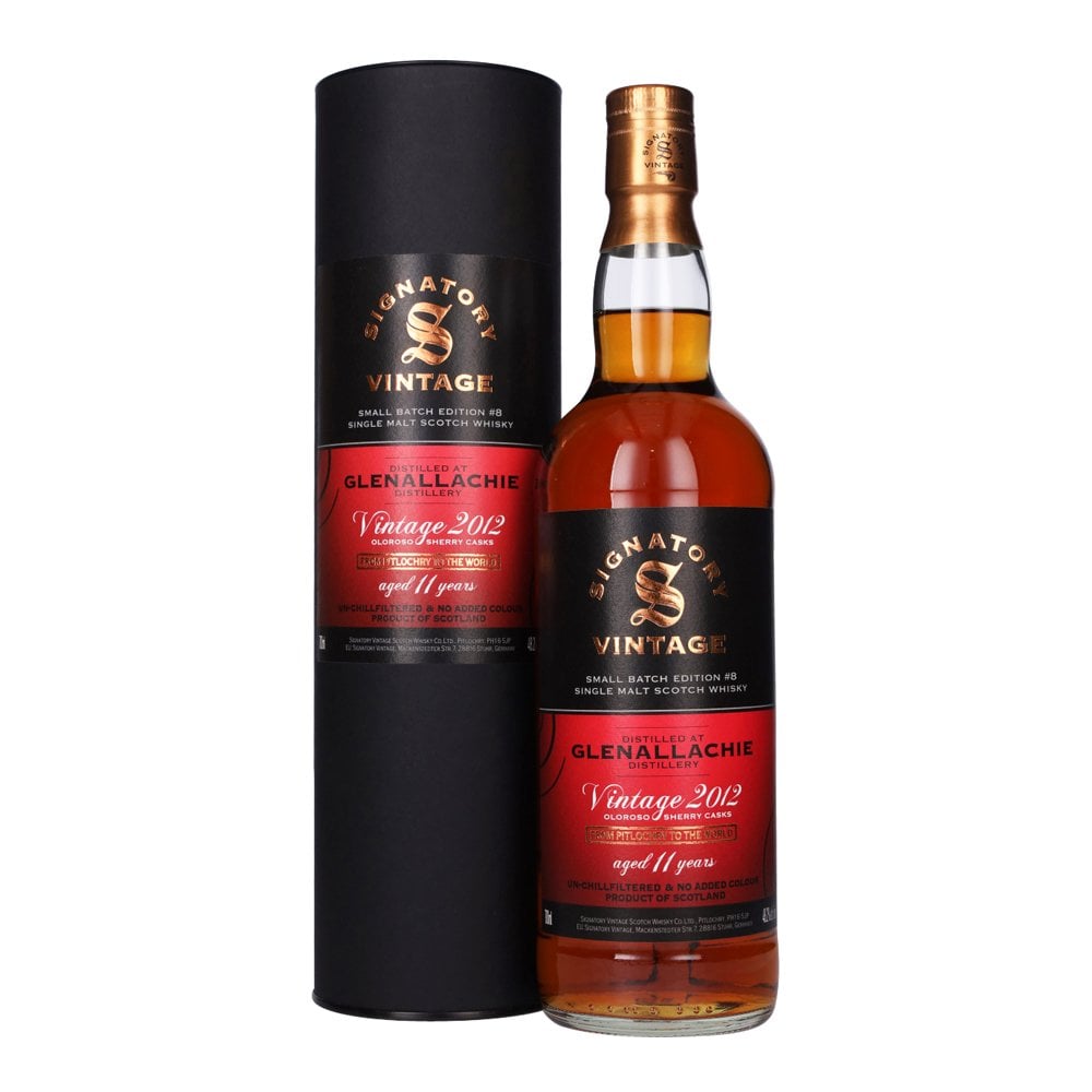 SIGNATORY VINTAGE GLENALLACHIE 11 YEARS 70CL