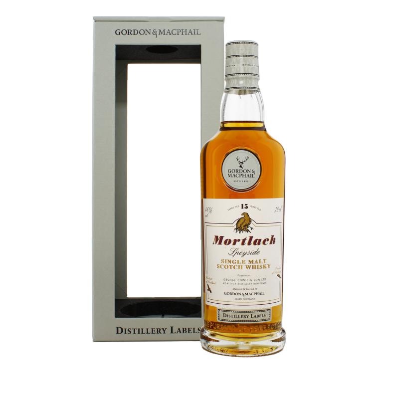 GORDON  MACPHAIL MORTLACH 15YRS DISTILLERY LABEL 70CL