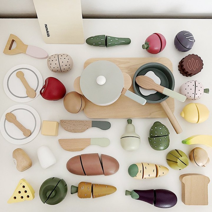 Nunukids Role Playing Food Cooking Set