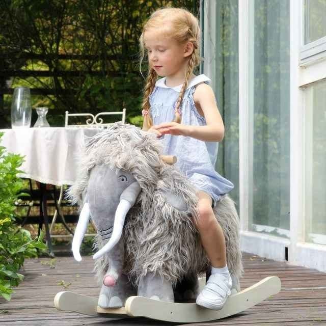 Labebe Outdoor Toy Plush Rocking Mamouth
