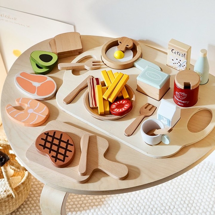 Nunukids Role Playing Breakfast Set