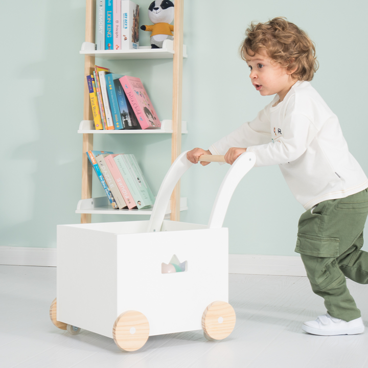 Labebe White Crown Walker/Chest - Activity Toy