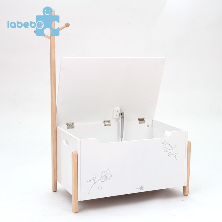 Labebe Kid's Room Wooden Chest with Hanger - Furniture Toy