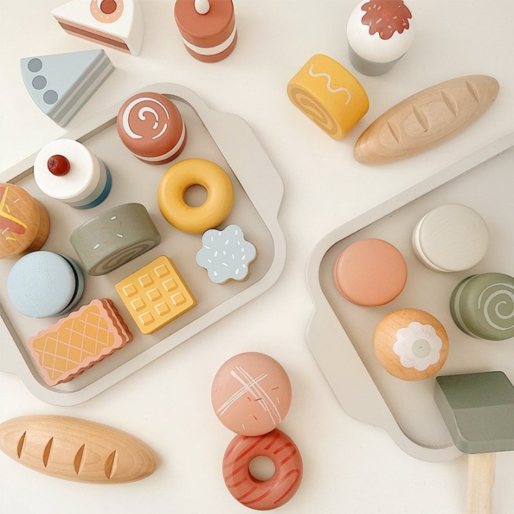 Nunukids Role Playing Bread Dessert Set