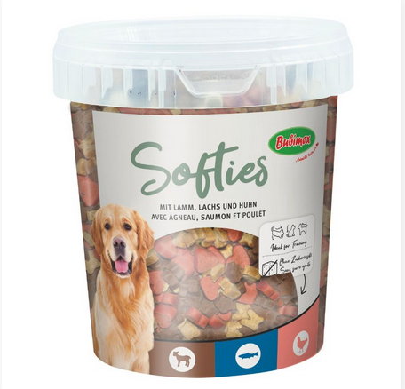 Bubimex Softies With Lamb, Salmon And Chicken - 500gr