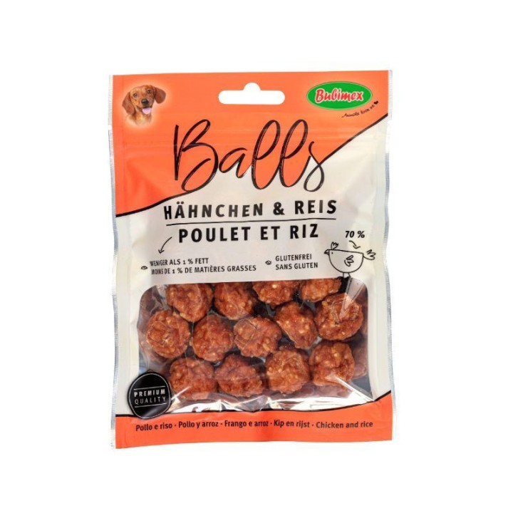 Bubimex Dog Chicken Rice Balls - 100gr