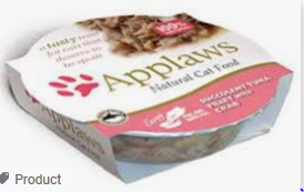Applaws Cat Pot Succulent Tuna With Crab - 60gr