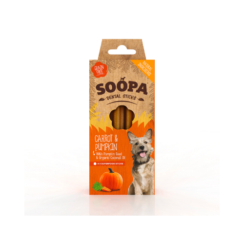 Soopa Carrot And Pumpkin Treats - 100gr