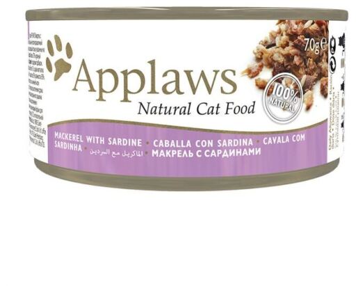Applaws Tasty Sardine/mackerel - 156gr