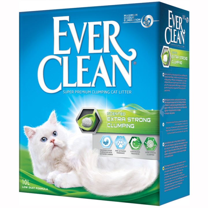 Ever Clean Extra Strong Scented Clumping - 10 Kg
