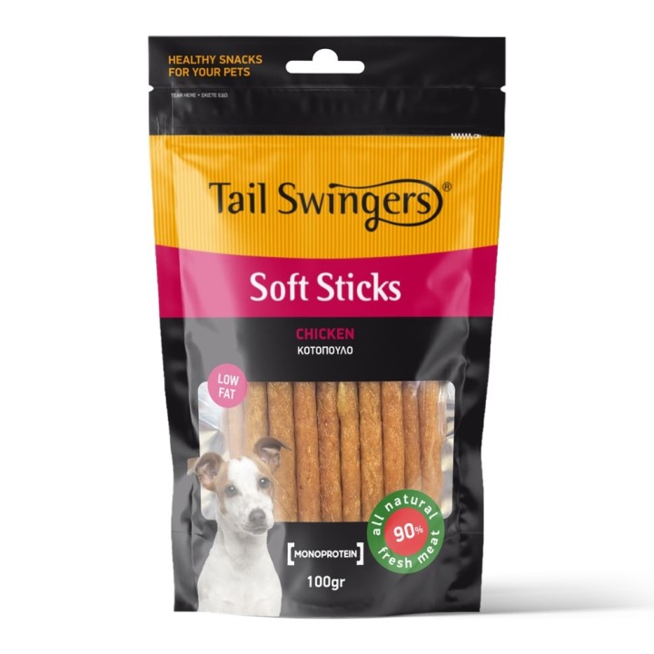 Tail Swingers Soft Sticks Chicken 100gr