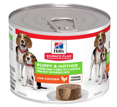 Hill's Puppy And Mother Chicken Tender Mousse - 200gr