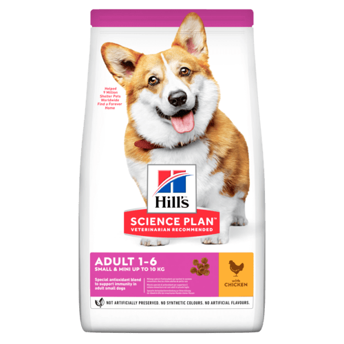 Hill's Science Plan Small & Mini Adult Dog Food With Chicken - 1.5 Kg