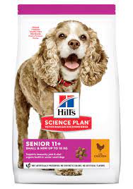 Hill's Science Plan Small & Mini Senior 11+ Dog Food With Chicken - 1.5 Kg