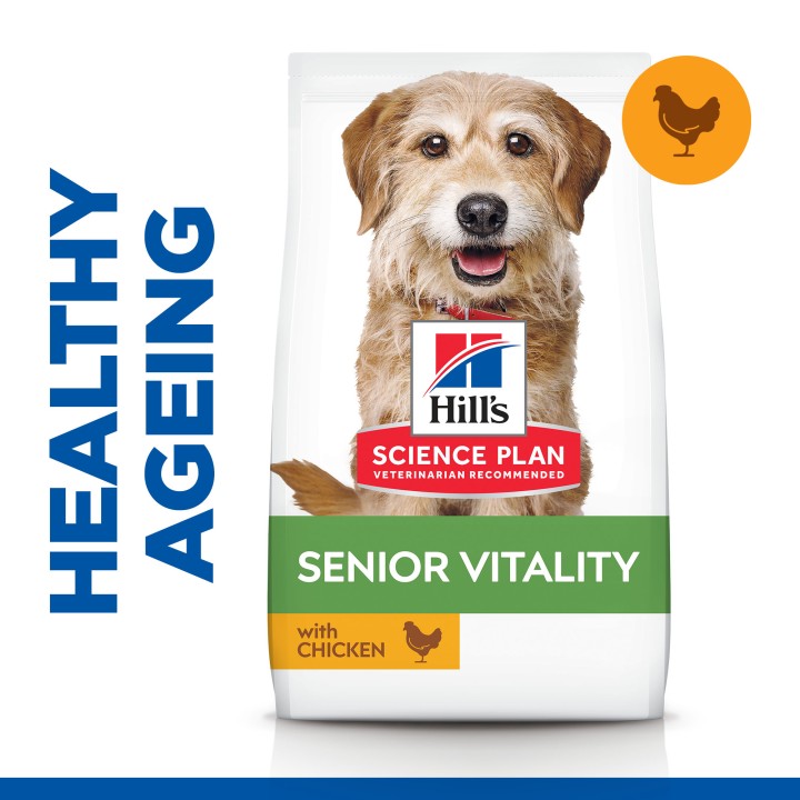 Hills Mature Senior Vitality Small And Mini Chicken - 1.5 Kg
