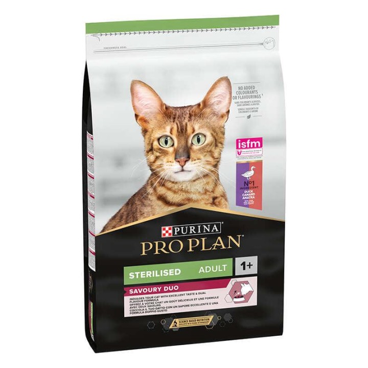 Proplan Sterilized Cat's dry food Duck And Liver 1.5 Kg