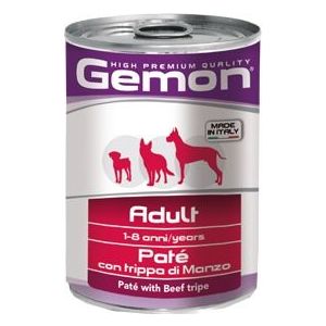 Gemon Dog Pate Adult With Beef Tripe - 400gr
