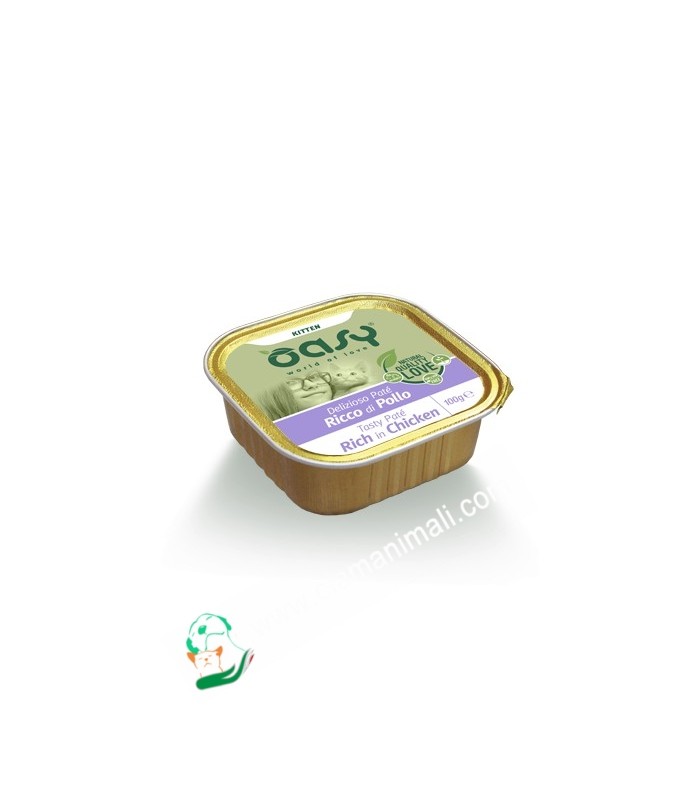 Oasy Kitten Rich In Chicken - 100gr