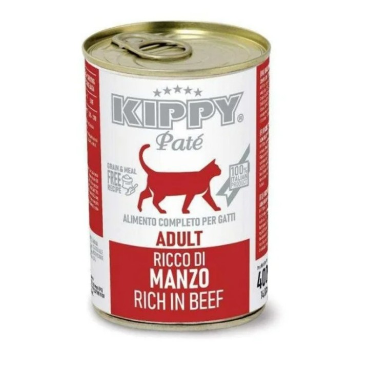 Kippy Cat Adult Beef Pate - 400gr