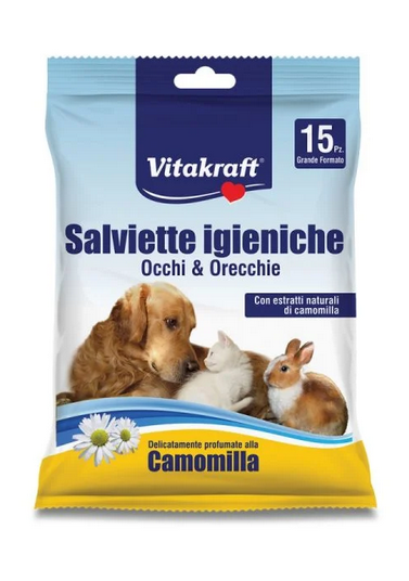 Vitacraft Wipes For Eyes And Ears