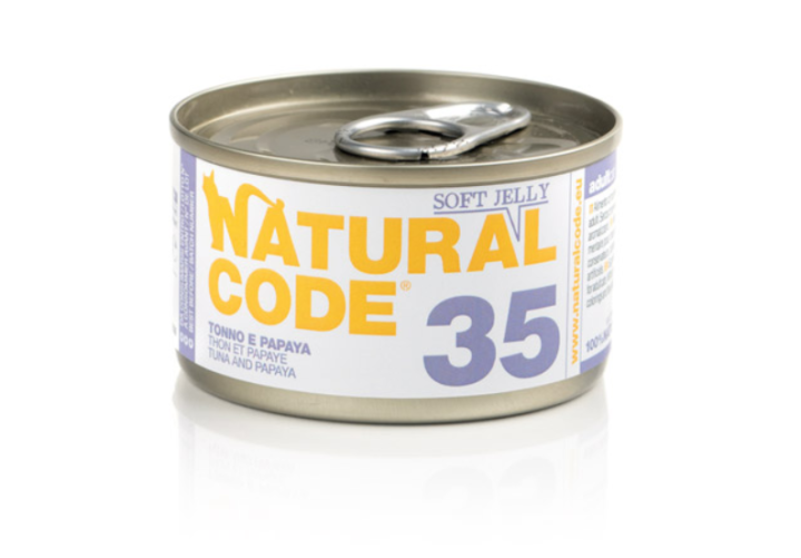 Natural Code Tuna And Papaya - 85gr